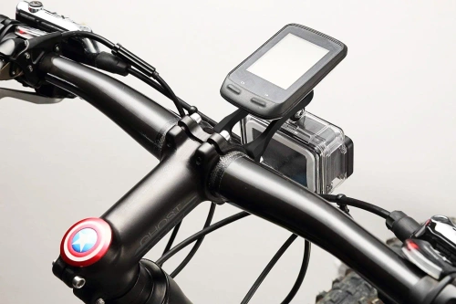 Stuurpenhouder voor fietscomputer en GoPro | Aluminium houder compatibel met Garmin, Bryton | MBZJ-042
