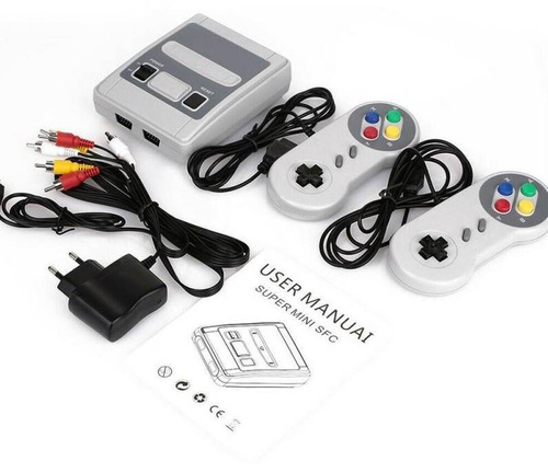 SFC620-LD | Super MINI SFC konsolė | 620 žaidimų | dvi pagalvėlės
