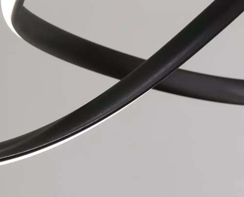 RLA-48W-B | Lámpara colgante moderna | LED | Negro