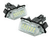 PZD0070 LED license plate light TOYOTA Avensis, Corolla, Camry, Prius, Verso