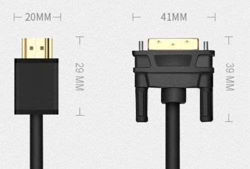 HD-2-2M-Černá | HDMI - DVI kabel | HDMI 2.0 | 4K | 3D