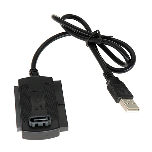 SATA07 | SATA/IDE til USB-adapter | Understøtter 2,5", 3,5" HDD, SSD, CD-ROM, DVD-ROM