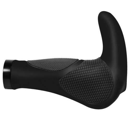 Ergonomiske cykelgreb | Anti-slip TPR gummigreb | BHD-233-BK