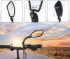 Specchietto retrovisore per bicicletta | Specchietto retrovisore destro per scooter | Specchio girevole | HSJ-210-Destra