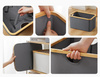 OCF-302-GRIS | Cesta de lavandería | Cesto de ropa plegable | Contenedor de juguetes de tela | Organizador de accesorios