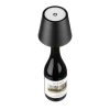 HJA45-BLACK | LED table lamp with built-in battery | A table lamp mounted on a bottle 