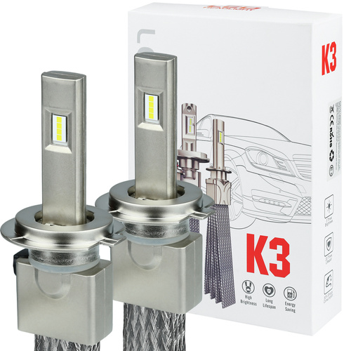 Set of LED bulbs H7 K3 CSP | 54 watts | 20,000 lm