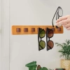 GH-H007-W | Percha para gafas | Colgador de pared sujeto con cinta adhesiva | Porta gafas 