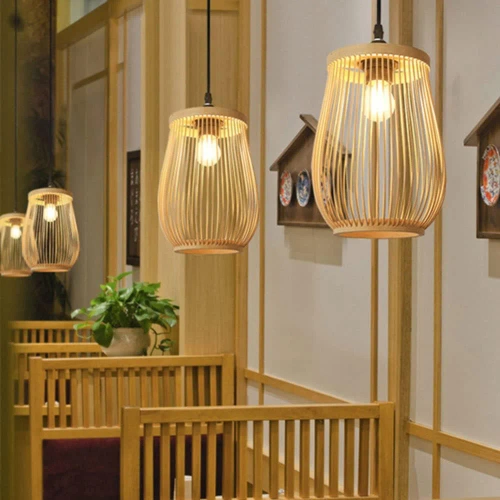 Handgemaakte bamboe hanglamp | BOHO | Chinese kroonluchter