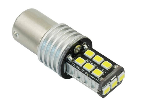 BA15S 15 SMD 2835 LED bilpære