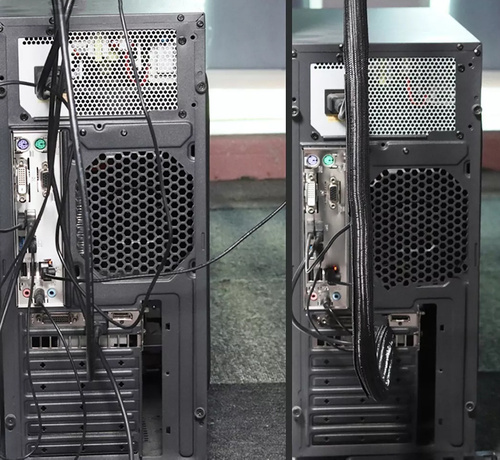 SCS-019MM-3M | Nylonové opletení na kabely a vodiče, organizér, kryt | 3 metry | ⌀19 mm