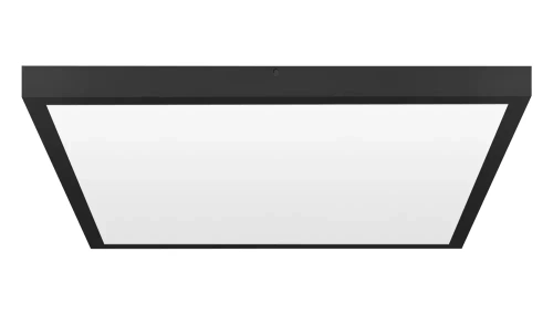 LED loft panel | Overflademonteret loftslampe 60x60cm | 60W, 5760lm | sort