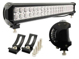 LB-126W-C | Work Light 42 X 3W rectangular 126W Combo