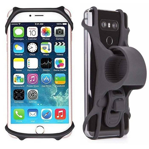 PSI-B11 | Suport telefon din silicon pentru biciclete | pe volan