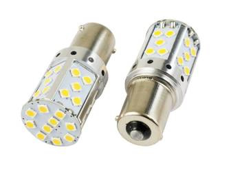 Autó LED izzó BA15S 35 SMD 3030 CANBUS