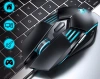 G560-Juoda | Laidinė pelė žaidėjams | Žaidimų pelė su RGB apšvietimu