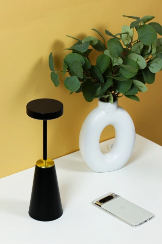 JX20-ČERNÁ | Akumulátorová stolní lampa| Efektivní LED lampa