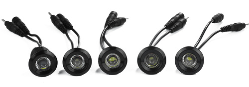 DRL 12 PREMIUM | DIDelės GALIOS LED dienos žibintai | tašką