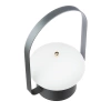 JX22-GRIS | Lampe de table LED élégante | Lampe tactile avec batterie intégrée