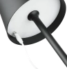Vezeték nélküli asztali lámpa | Érintésvezérlésű éjjeli lámpa állítható fényerővel | USB lámpa | HJA28C-black