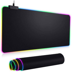 MP-001L | Tapete de rato | 80x30cm | Retroiluminação LED RGB | 13 modos de iluminação