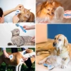 PSC-195-BLUE | Brush for brushing dog and cat hair | Self-cleaning pet grooming brush