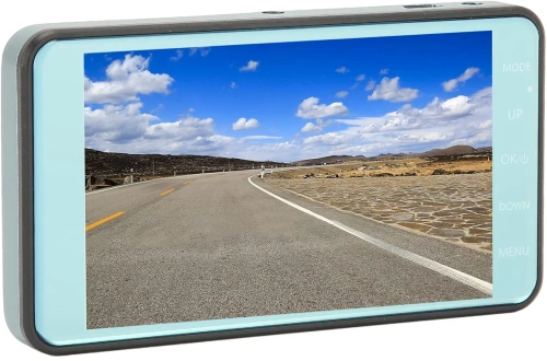 DVR 1296p con schermo da 4" e G-Sensor | Telecamera per auto Full HD, touch, WDR, parcheggio | PZ-V12