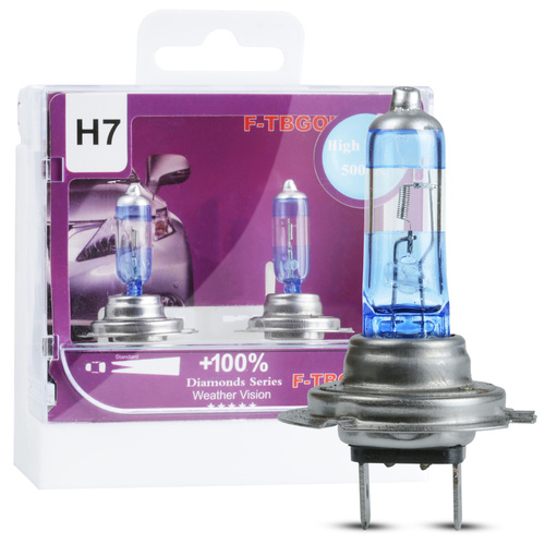 H7 55W 12V Halogen-Scheinwerferlampe Glühbirne | 2 Stück