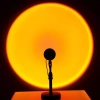 DQ-60 | Atmosférická LED projekční lampa imitující západ slunce, 7 barevných vložek