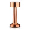 HJA10-COBRE | Lámpara de mesa inalámbrica | Lámpara de noche sensible al tacto con color de luz ajustable | luz USB