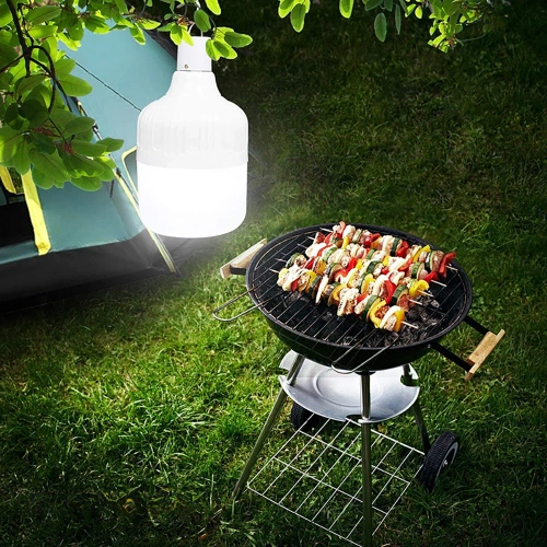 HWL-007 | Lâmpada LED para camping, lâmpada com gancho e bateria