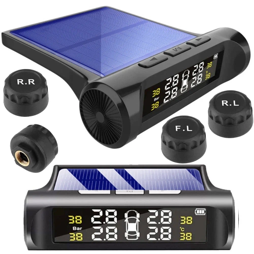 T1W-AA | Wireless TPMS system | 4 tire pressure and tire temperature sensors