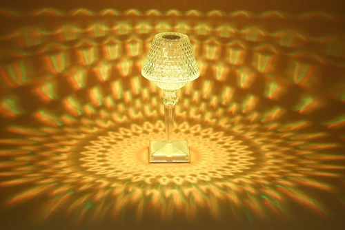 LED-Tischleuchte mit integriertem Akku und Fernbedienung | RGB | YG-1127-C16