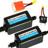 Set of 2 - A1 H7 LED CAN BUS digital filter - orange