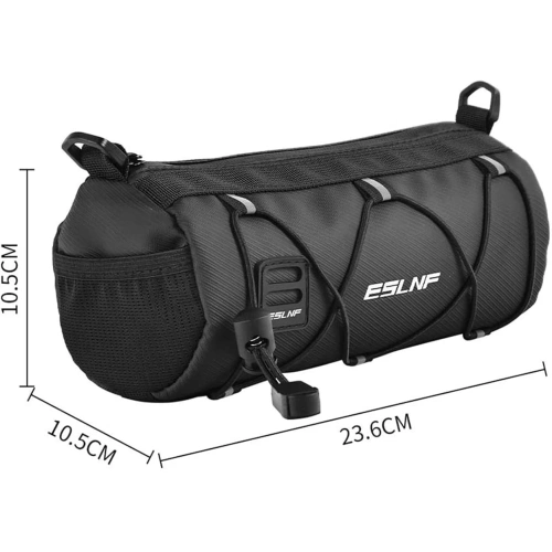 Bolsa de guidão para bicicleta à prova d'água 1,5L | Bolsa espaçosa com alça de ombro | ESLNF246-1