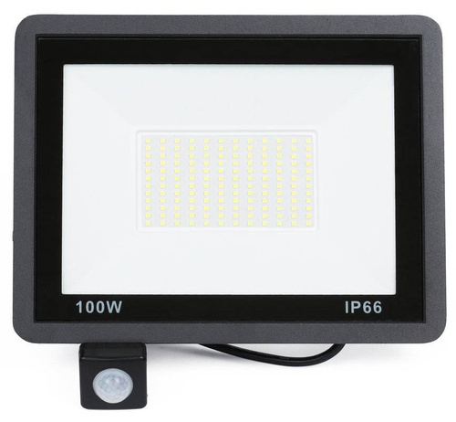 BLS-100W | 100W LED-schijnwerper met bewegings- en schemersensor | 9500lm | 220V