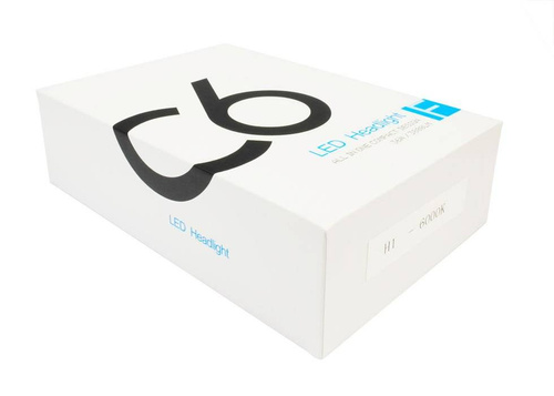 Sæt med H1 C6 COB BridgeLUX™ LED-pærer 7600 lm