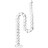 QN-1501 | Funda para cables y alambres 1,3 m | Canal de cables verticales | Blanco