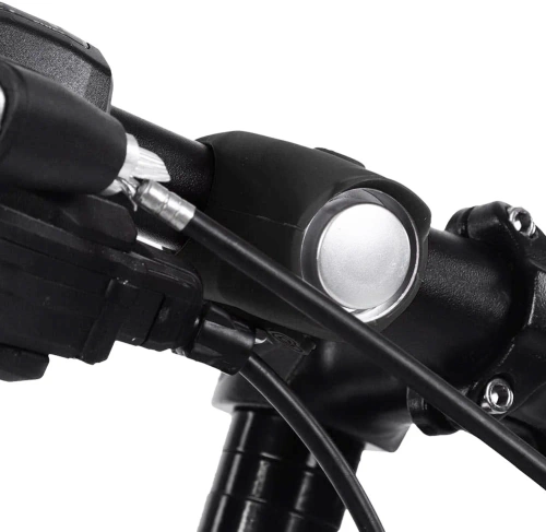 Timbre eléctrico para bicicleta de 120 dB | Bocina potente para bicicleta y motocicleta con 6 modos de sonido | GJLB-125
