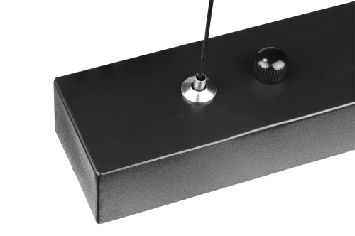 SX41-100CM-40W-BK | Moderní obdélníkové závěsné svítidlo | dálkové ovládání | LED | Černá