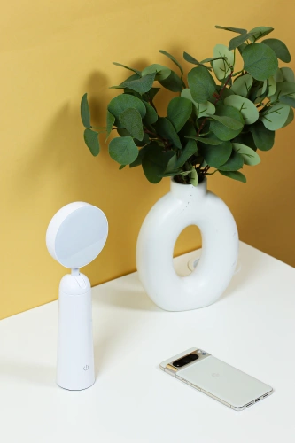 JX12-BIANCO | Lampada senza fili moderna | Lampada LED con testa mobile