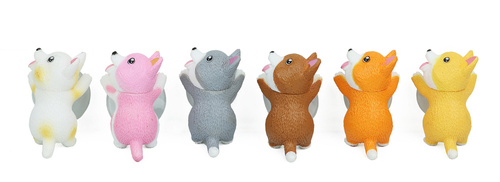 PSI-TS002 | Stand, dog-shaped phone stand with suction cup