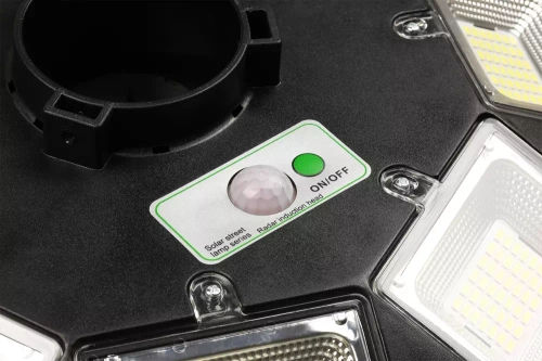 LDT-B840 | Вуличний ліхтар, світлодіодна сонячна лампа UFO | 1000W, 12Ah, IP65, 672 LED SMD5730 | велика сонячна панель 6В/15Вт | Дистанційний