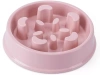 CWP-B18-PINK | Pet Food Slow Bowl | Bowl with non-slip pads