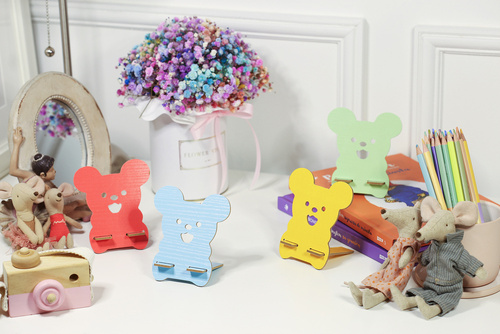 PSI-CF002-RAT | Stand, mouse-shaped phone holder