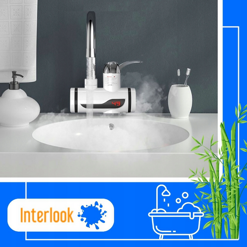 RY-008 | Rubinetto elettrico | Riscaldamento regolabile | riscaldatore di flusso | Bianco