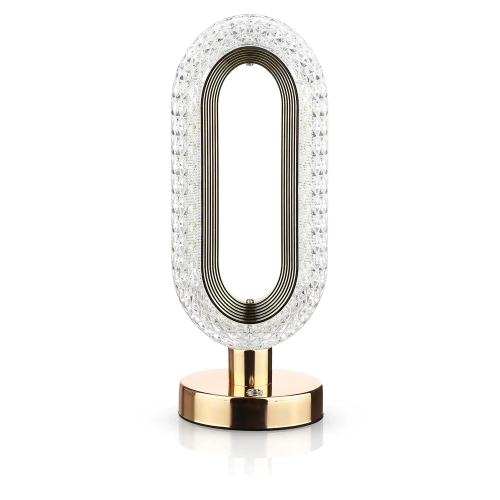 LED-Tischleuchte | integrierter Akku, Touch-Bedienung | gold | FWD-C26-GOLD