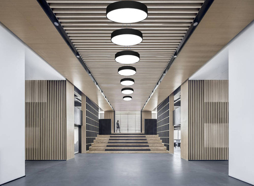 LPL-005 | Függesztett LED mennyezeti lámpa 36W | kerek teljes | alumínium | A CCD nem villog | Φ40x6