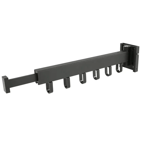 LYJ-S30-GRAY | Foldable clothes hanger | Foldable dryer | Wall rail with hooks