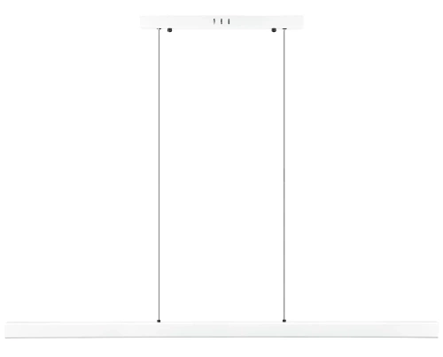 LED-Pendelleuchte, modern, rechteckig | 120 cm, 48 W, Fernbedienung | weiß | SX41-120CM-48W-W